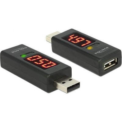DeLock USB Led Indicator for Volt and Ampere 65569