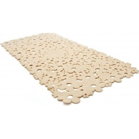 Dimitracas Fiore Αντιολισθητικό Μπάνιου με Βεντούζες Μπεζ 70x35cmΚωδικός: 00087.007  Dimitracas Fiore Αντιολισθητικό Μπάνιου με Βεντούζες Μπεζ 70x35cmΚωδικός: 00087.007