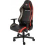 Eureka Ergonomic GC01 Καρέκλα Gaming Δερματίνης με Ρυθμιζόμενα Μπράτσα Μαύρη