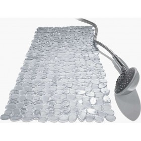 Dimitracas Riverstone Αντιολισθητικό Μπάνιου με Βεντούζες Γκρι 74x35cmΚωδικός: S-00232  Dimitracas Riverstone Αντιολισθητικό Μπάνιου με Βεντούζες Γκρι 74x35cmΚωδικός: S-00232