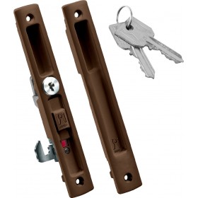 Domus Kliklok Κλειδαριά για Συρόμενες Θύρες Αλουμινίου με Κύλινδρο 7710Χ Καφέ Domus Kliklok Κλειδαριά για Συρόμενες Θύρες Αλουμινίου με Κύλινδρο 7710Χ Καφέ