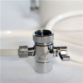 Doulton HCP Συσκευή Φίλτρου Νερού Άνω και Κάτω Πάγκου Μονή με Ανταλλακτικό Φίλτρο Doulton Ultracarb 0.5 μm