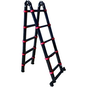 Draumet Τηλεσκοπική Σκάλα Αλουμινίου 10 Σκαλιών 6473 Draumet Τηλεσκοπική Σκάλα Αλουμινίου 10 Σκαλιών 6473