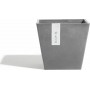 Ecopots Rotterdam Taper Square Grey Τετράγωνη Γλάστρα Ανθρακί 30CM