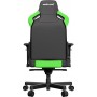 Anda Seat AD12XL Kaiser II Καρέκλα Gaming Δερματίνης με Ρυθμιζόμενα Μπράτσα Μαύρο/Πράσινο