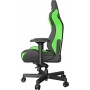 Anda Seat AD12XL Kaiser II Καρέκλα Gaming Δερματίνης με Ρυθμιζόμενα Μπράτσα Μαύρο/Πράσινο