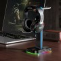 Havit TH650 RGB Dual Balance Headphone Stand