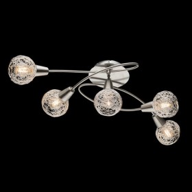 Elmark Julie Μεταλλική Πλαφονιέρα Οροφής ΑσημίΚωδικός: 955JULIE5  Elmark Julie Μεταλλική Πλαφονιέρα Οροφής ΑσημίΚωδικός: 955JULIE5