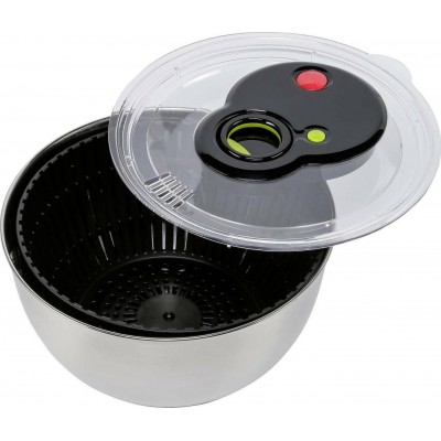 Emsa Σουρωτήρι Λαχανικών Inox με Διαστάσεις 27.8x26.5cm Salad Spinner