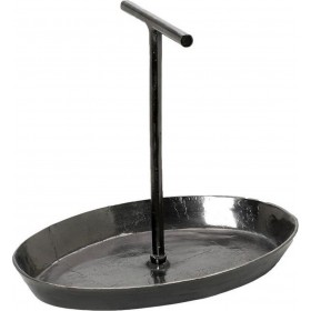 Espiel Δίσκος Καφενείου Μεταλλικός Μαύρος 49x33cmΚωδικός: AKR115  Espiel Δίσκος Καφενείου Μεταλλικός Μαύρος 49x33cmΚωδικός: AKR115