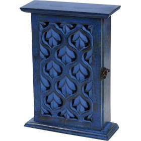 Espiel Κλειδοθήκη Τοίχου Ξύλινη Μπλε 23x8x31cm Espiel Κλειδοθήκη Τοίχου Ξύλινη Μπλε 23x8x31cm