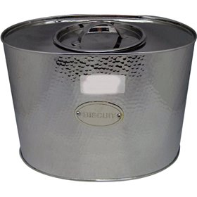 Espiel Μπισκοτιέρα Ασημί Μεταλλική 27x18x20cm Espiel Μπισκοτιέρα Ασημί Μεταλλική 27x18x20cm