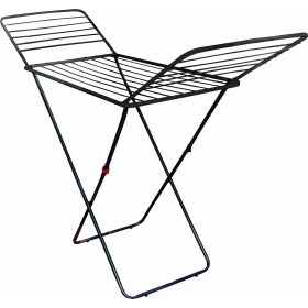 Eurogold Απλώστρα Δαπέδου Πτυσσόμενη Μεταλλική Stabilo 18m ΜαύρηΚωδικός: 255-033-0006 