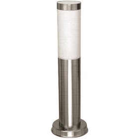 Eurolamp Εξωτερικό Φωτιστικό Δαπέδου Ασημί 154-56022