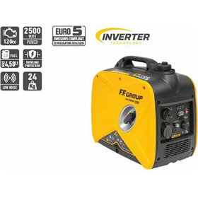 F.F. Group GPG 2500i Γεννήτρια Βαλιτσάκι Inverter Βενζίνης (Τετράχρονη) με Μίζα 3.2kVAΚωδικός: 46101 
