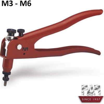 Far Tools Πριτσιναδόρος Σπειρώματος M3-M6 KJ-17