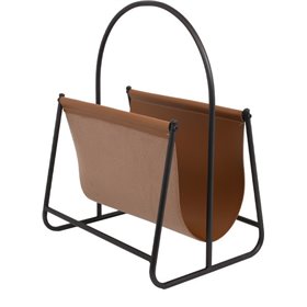 Fylliana Θήκη Περιοδικών Black 40x30x53.5cm