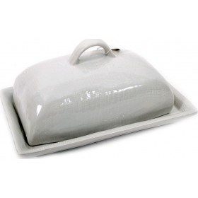 Fylliana Τυριέρα Κεραμική Γκρι 19x11x9cm