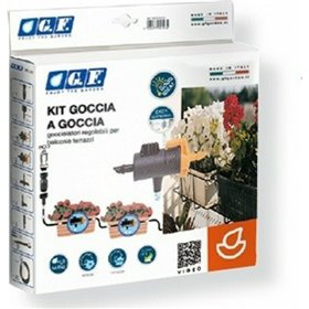 G.F Σετ Ποτίσματος με Σταγόνες για 12 Γλάστρες GF8000-6101