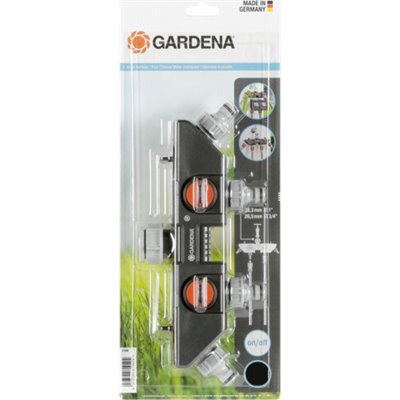 Gardena Τετραπλή Παροχή Σετ Με Συνδέσμους OGS 8194-20