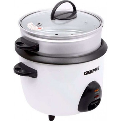 Geepas Rice Cooker 400W με Χωρητικότητα 1ltΚωδικός: GRC4325 