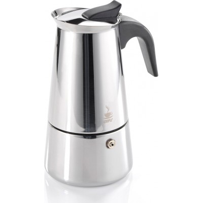 Gefu 16160 Μπρίκι Espresso 6cups Inox Ασημί