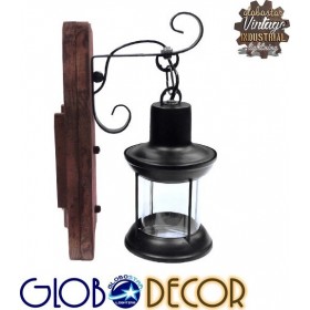 GloboStar Brasra Επιτοίχιο Εξωτερικό Φωτιστικό Μαύρο 01204 GloboStar Brasra Επιτοίχιο Εξωτερικό Φωτιστικό Μαύρο 01204