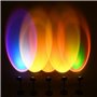 GloboStar Rainbow Green 180° Διακοσμητικό Φωτιστικό LED Επιτραπέζιο 12W DC 5V με Projector LENS Ειδικού Εφέ &amp Καλώδιο USB σε 