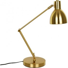 GloboStar Zeto Φωτιστικό Γραφείου Χρυσό GloboStar Zeto Φωτιστικό Γραφείου Χρυσό