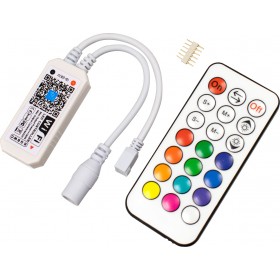 GloboStar Ασύρματος LED RGBW-WW Controller με Χειριστήριο RF 73430