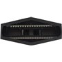 GloboStar Διακοσμητικό Φωτιστικό LED Flame Light 50 Watt RGB σε Μαύρο Χρώμα