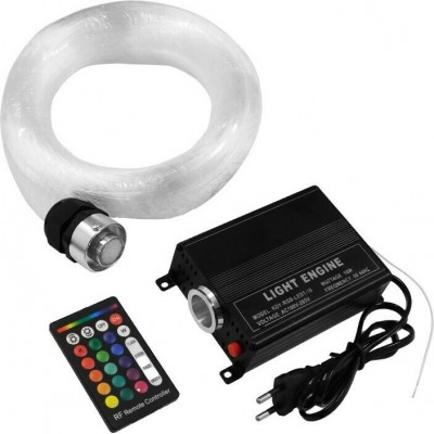 GloboStar Διακοσμητικό Φωτιστικό LED Οπτική Ίνα 280 τεμαχίων 16 Watt RGBW με Ασύρματο Χειριστήριο Πολύχρωμο