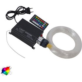 GloboStar Διακοσμητικό Φωτιστικό LED Οπτική Ίνα 5 Watt RGB με Ασύρματο Χειριστήριο Πολύχρωμο GloboStar Διακοσμητικό Φωτιστικό LED Οπτική Ίνα 5 Watt RGB με Ασύρματο Χειριστήριο Πολύχρωμο