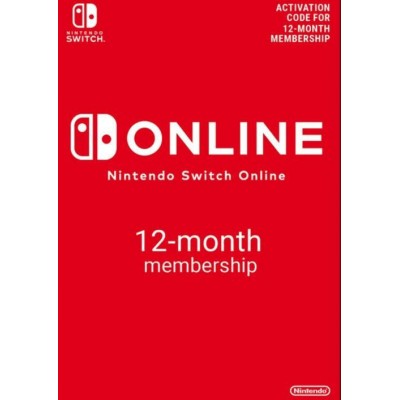 Nintendo Switch Online Individual Membership (12 Months)