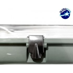 GloboStar Στεγανό Εξωτερικό Φωτιστικό Οροφής Λευκό 40007