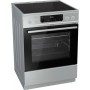 Gorenje EC6352XPA Κουζίνα 71lt με Κεραμικές Εστίες Π60εκ.