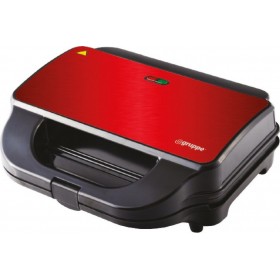 Gruppe SW-298M Τοστιέρα με Αποσπώμενες Πλάκες για 2 Τοστ 900W Red Gruppe SW-298M Τοστιέρα με Αποσπώμενες Πλάκες για 2 Τοστ 900W Red