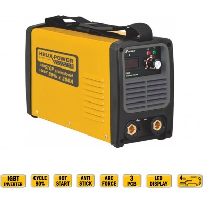 Helix MMA-180Xi Ηλεκτροκόλληση Inverter 180A (max) Ηλεκτροδίου (MMA)