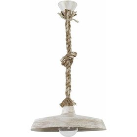 Heronia Κρεμαστό Φωτιστικό Μοντέρνο Μονόφωτο Με Σχοινί ΚαφέΚωδικός: 31-1103 