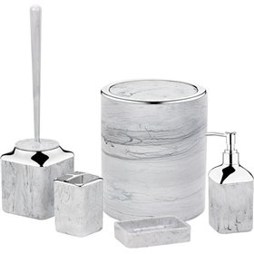 Herzberg HG-OKY5141-LM Σετ Μπάνιου Κεραμικό Λευκό 5τμχ Herzberg HG-OKY5141-LM Σετ Μπάνιου Κεραμικό Λευκό 5τμχ