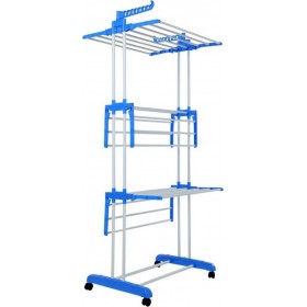 Herzberg Απλώστρα Δαπέδου Μεταλλική 126x64cmΚωδικός: HG-8034BLU  Herzberg Απλώστρα Δαπέδου Μεταλλική 126x64cmΚωδικός: HG-8034BLU