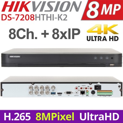 Hikvision DS-7208HTHI-K2S