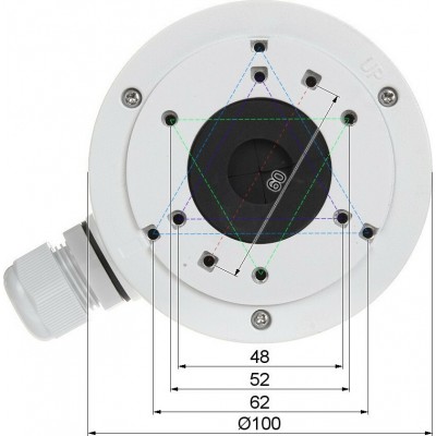 Hikvision Λευκή DS-1280ZJ-XS