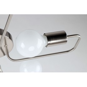 Home Lighting Shevy Μεταλλική Πλαφονιέρα Οροφής ΑσημίΚωδικός: 77-8088 