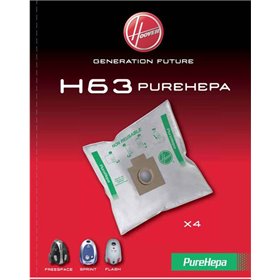 Hoover H63 Pure Epa Σακούλες Σκούπας 4τμχ
