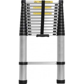 Hoppline Τηλεσκοπική Σκάλα Αλουμινίου 4.1m HOP1001032