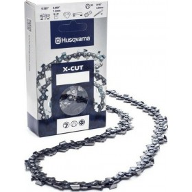 Husqvarna Semi Chisel - X-CUT S93G Αλυσίδα Αλυσοπρίονου με Βήμα 3/8"LP, Πάχος Οδηγών .050"-1.3mm &amp Αριθμό Οδηγών 52Ε