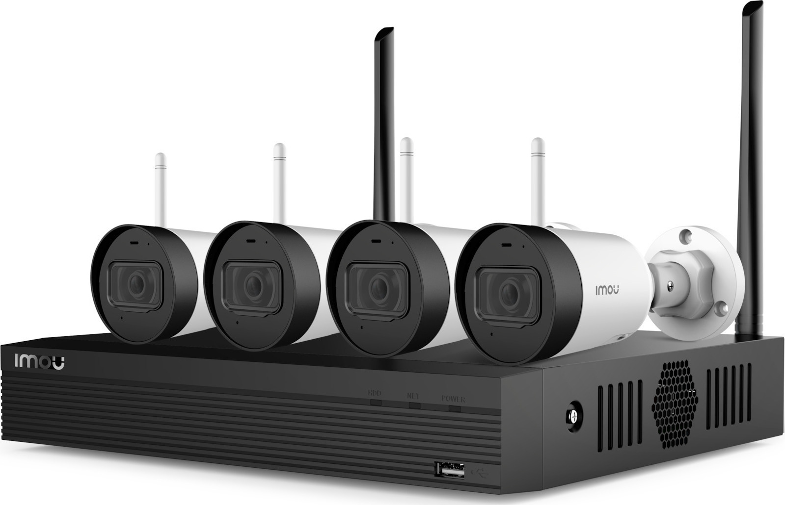 Imou 4 Channel NVR Wireless System with 1TB HDD and 4 Bullet Lite IPC-G22 06-87-537-028 Imou 4 Channel NVR Wireless System with 1TB HDD and 4 Bullet Lite IPC-G22 06-87-537-028