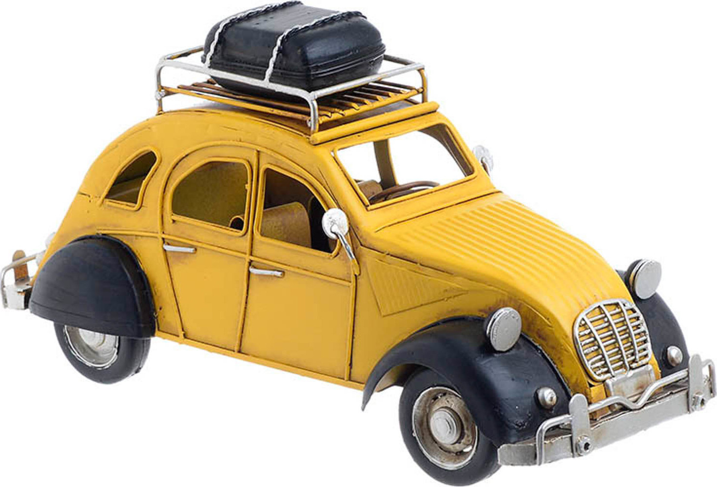 Inart Vintage Διακοσμητικό Αυτοκίνητο Μεταλλικό 26x11.5x13cmΚωδικός: 3-70-726-0242 