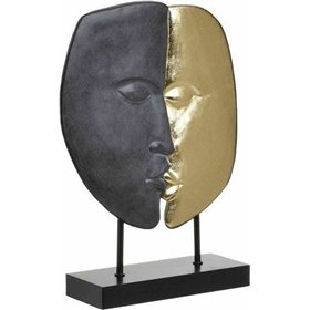 Inart Διακοσμητικό Αγαλματίδιο Πολυρητίνης Χρυσό-Μαύρο 24x8x34cm Inart Διακοσμητικό Αγαλματίδιο Πολυρητίνης Χρυσό-Μαύρο 24x8x34cm